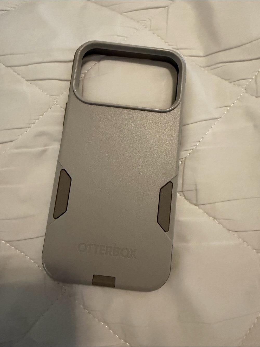 OtterBox Slim Protective Phone Case - Light Gray with Dark Gray Accents